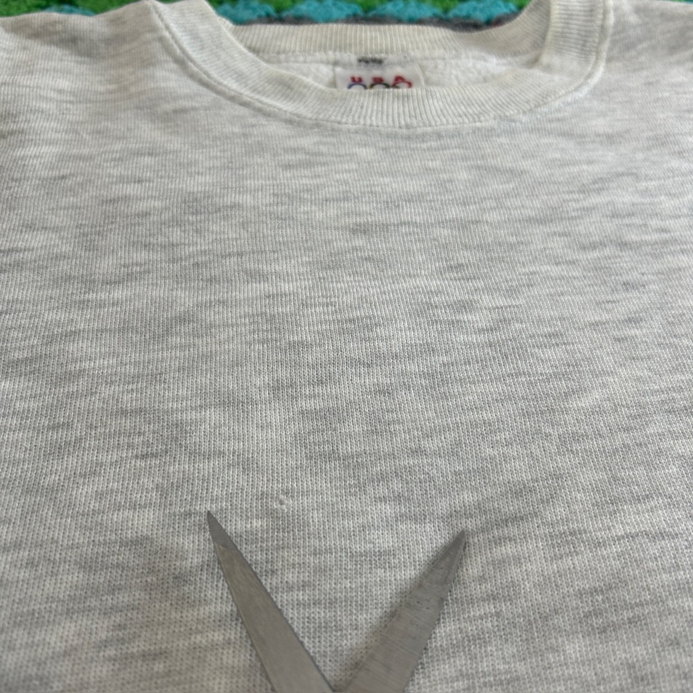 Vintage 80s 90s USA Olympics JC Penney Heathered Embroidered Crewneck Sw… - Picture 9 of 15